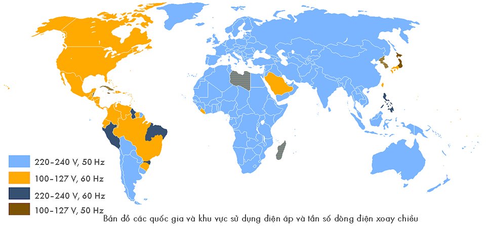 Hệ thống điện ở Nhật Bản và vấn đề sử dụng thiết bị Nhật nội địa ở Việt nam