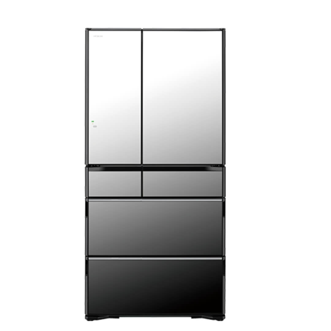 Tủ lạnh Hitachi R-WXC74X nội địa Nhật 6 cánh dung tích 735L thiết kế cửa gương sang trọng