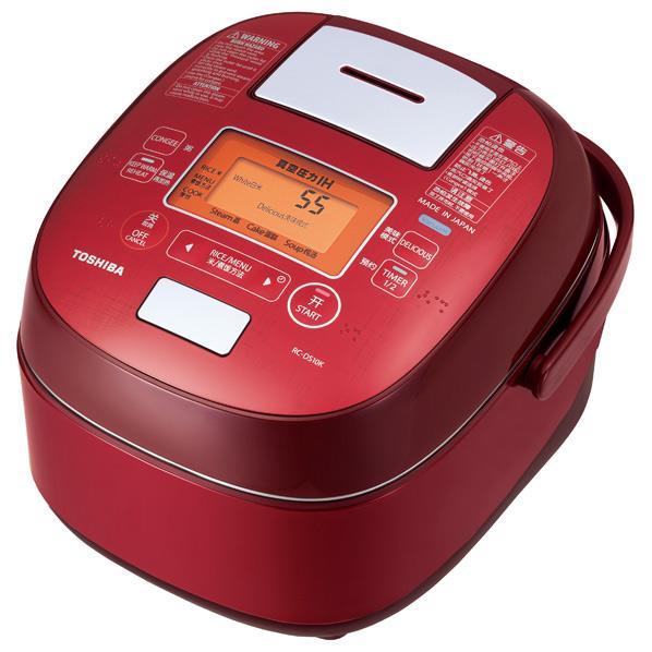 NỒI CƠM ĐIỆN CAO TẦN ÁP, ÁP SUẤT, CHÂN KHÔNG TOSHIBA RC-DS10KR | Đồ Nhật Nội Địa
