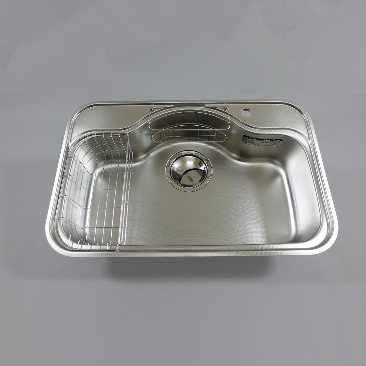 Bồn rửa chén Inox 1 hộc Shigeru FCJ-K FS