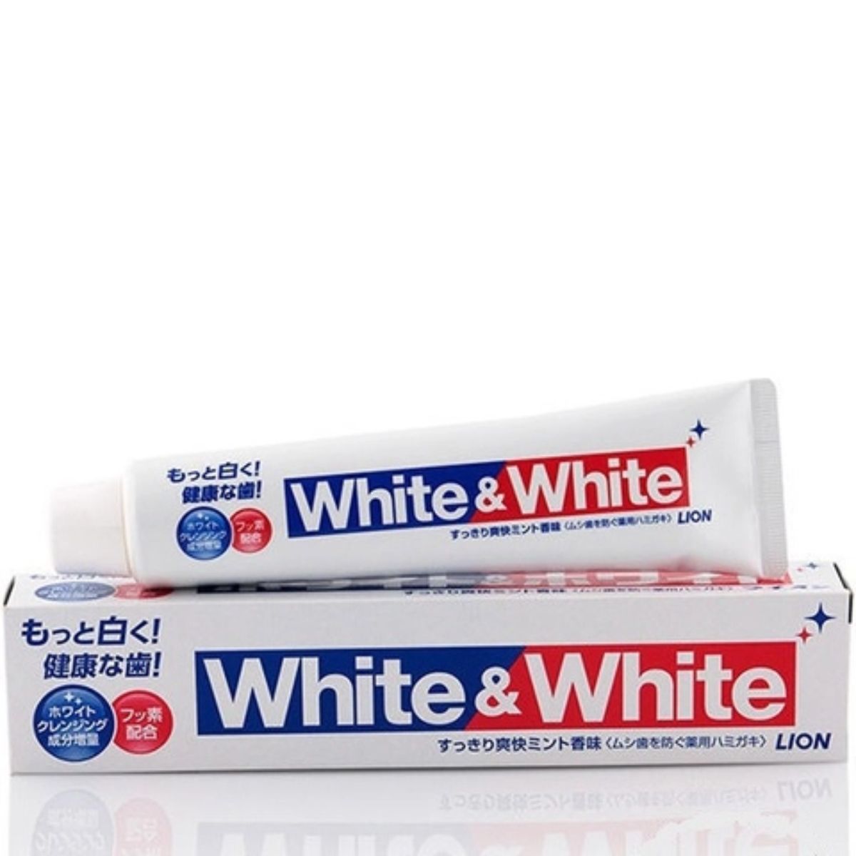 Kem Đánh Răng Trắng Răng White & White 150g | Làm Trắng & Bảo Vệ Răng Miệng