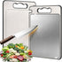Thớt 2 Mặt Cao Cấp Mirai 25x36cm Inox 304 & Nhựa PP Kháng Khuẩn