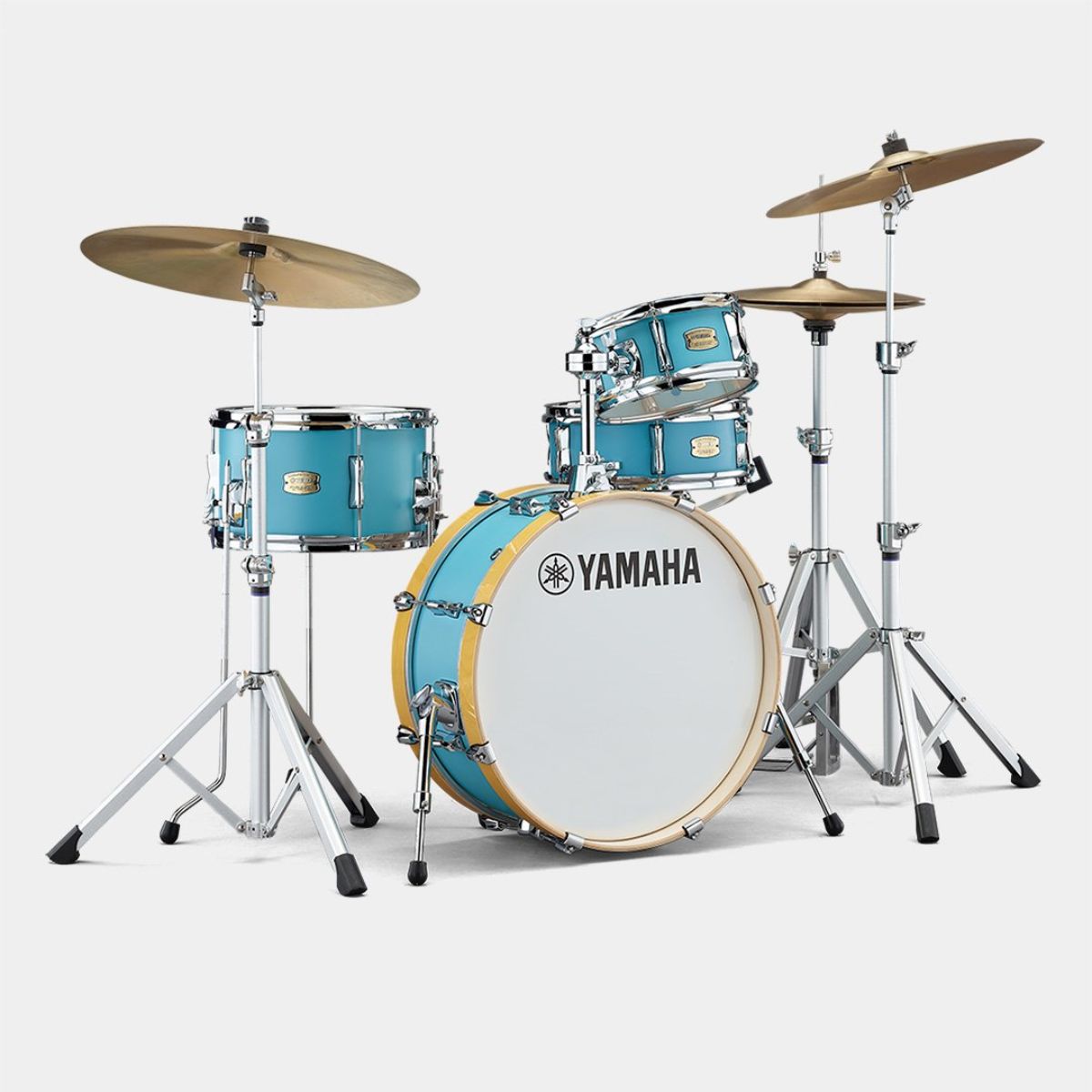 Bộ Trống Cơ Yamaha Stage Custom Hip SBP0F4H MATTE SURF GREEN
