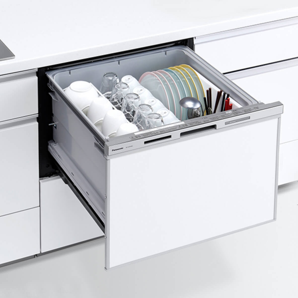 Máy rửa bát Panasonic NP-60MS8S nội địa Nhật thiết kế âm tủ sang trọng