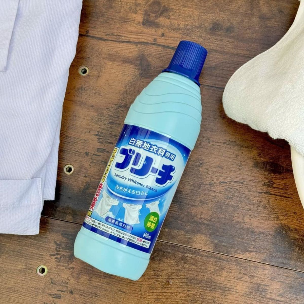 Nước Tẩy Trắng Quần Áo Mitsuei 600ml Nhật Bản – Tẩy Ố Vàng Quần Áo