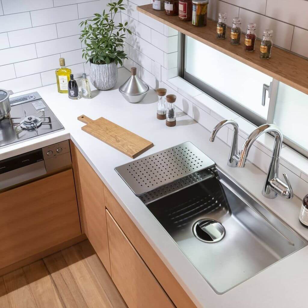 Chậu rửa bát 1 hố Nhật Bản Toyoura đa năng N760ZWDS