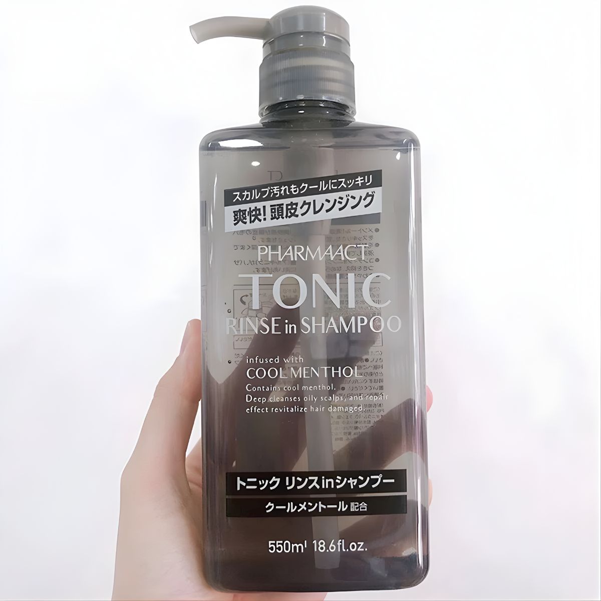 Dầu Gội Xả Trị Gàu Cho Nam Tonic Phamaact 550ml