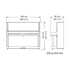 Kích Thước Đàn Piano Cơ Yamaha YUS1 PE | Upright Piano | Areca
