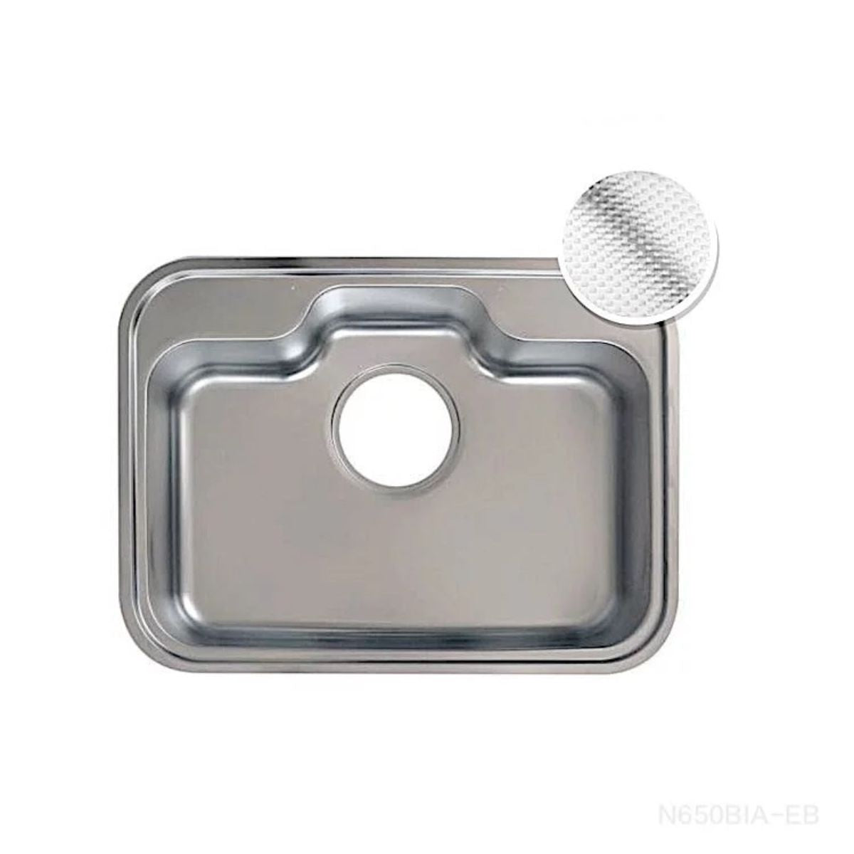 Chậu rửa bát Toyoura N650BIA-EB | Size 650mm | Đồ Nội Địa Nhật
