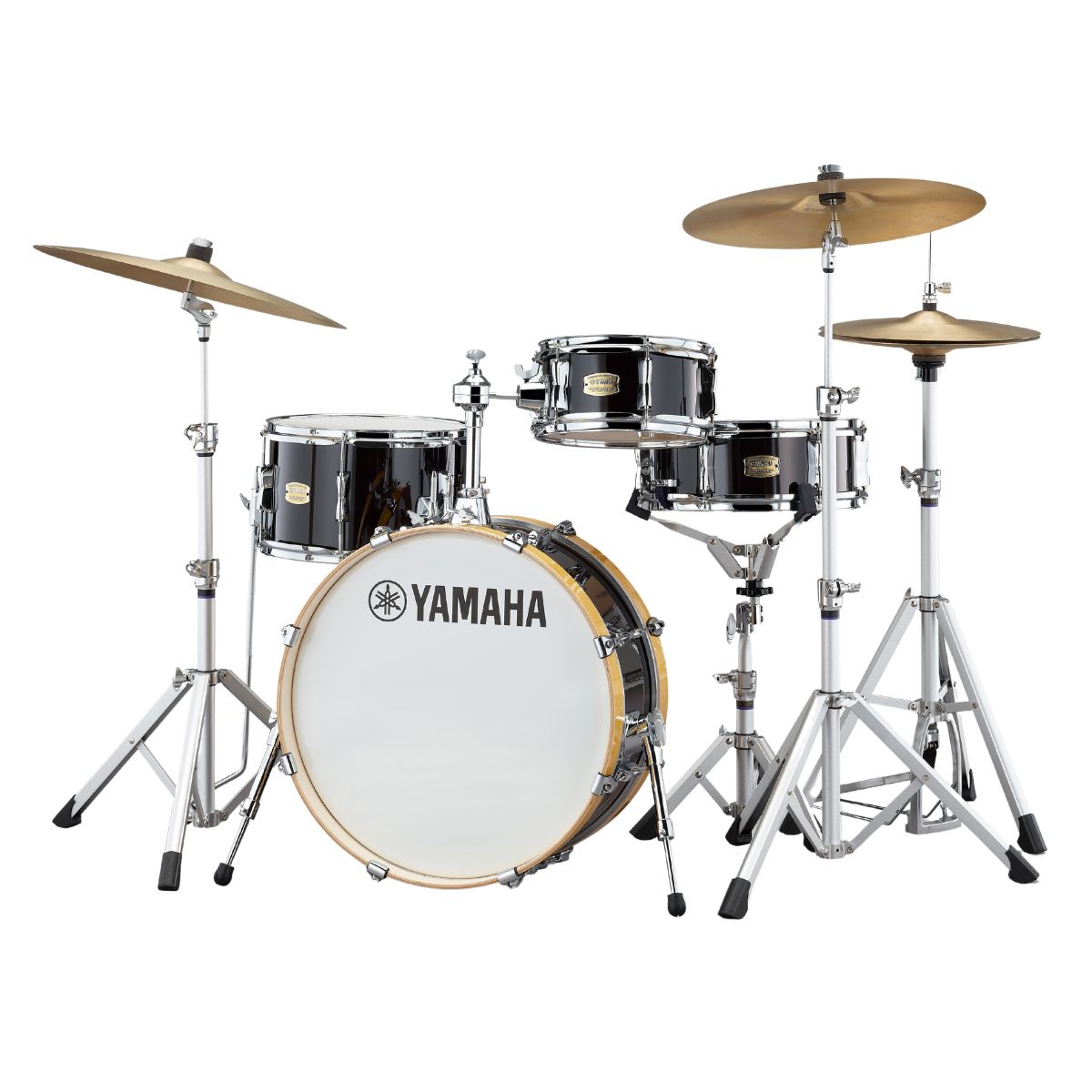 Bộ Trống Cơ Yamaha Stage Custom Hip SBP0F4H RAVEN BLACK