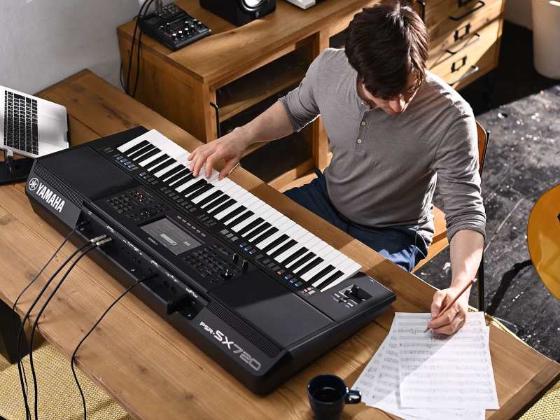 Triển lãm ảnh  đàn Organ Yamaha PSR-SX720|Areca