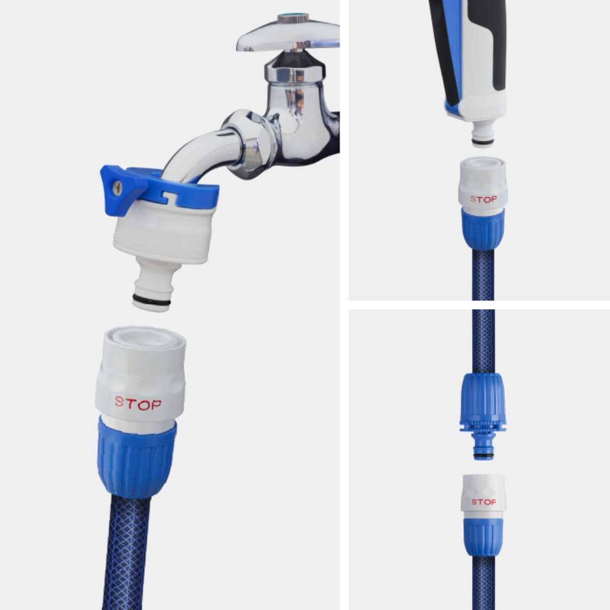 Cút Nối Chặn Nước Takagi QG096FJ Chính Hãng