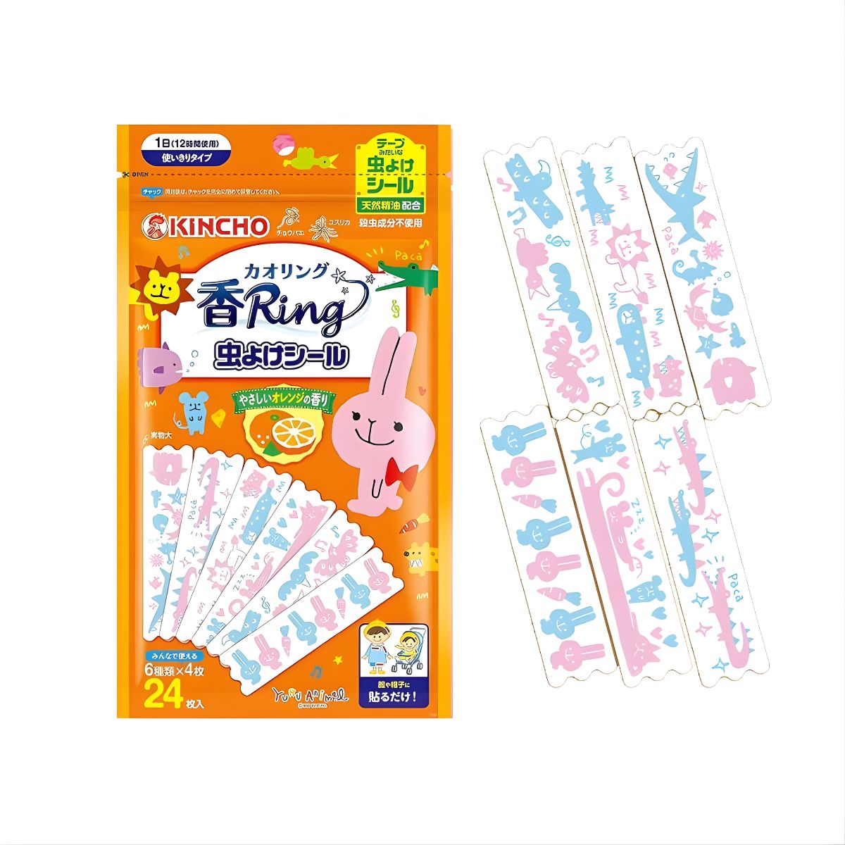 Set 24 Miếng Dán Chống Muỗi Kincho