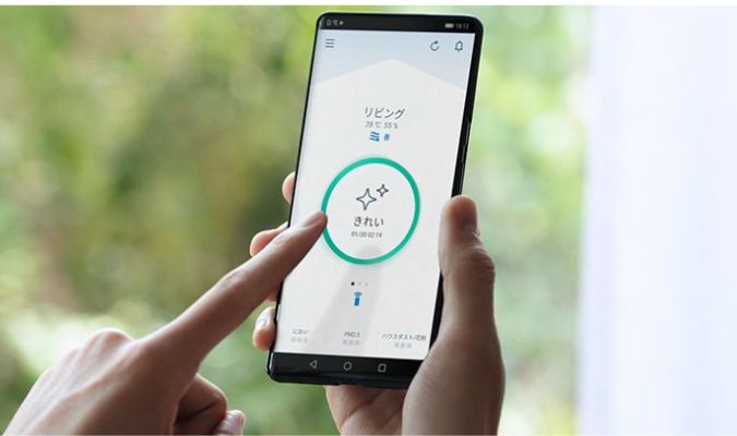App Máy Lọc Không Khí Tạo Ẩm Panasonic