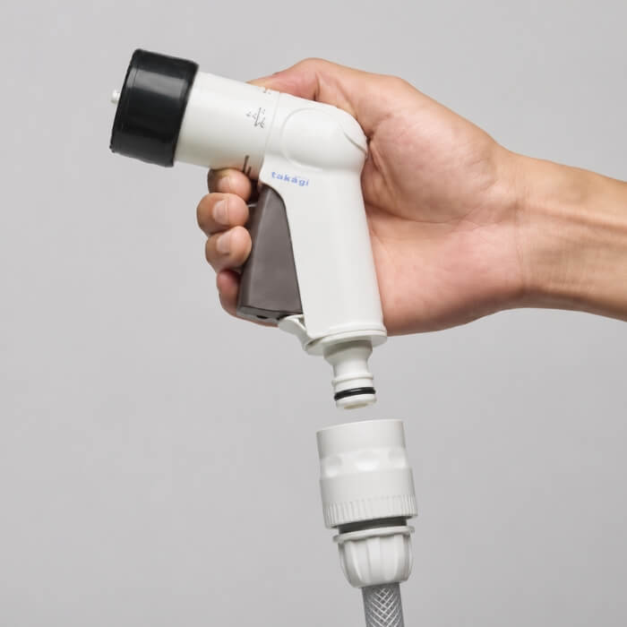 Bộ vòi tưới cây Takagi Aurora Nano Vòi dây dễ tháo lắp và thay thế