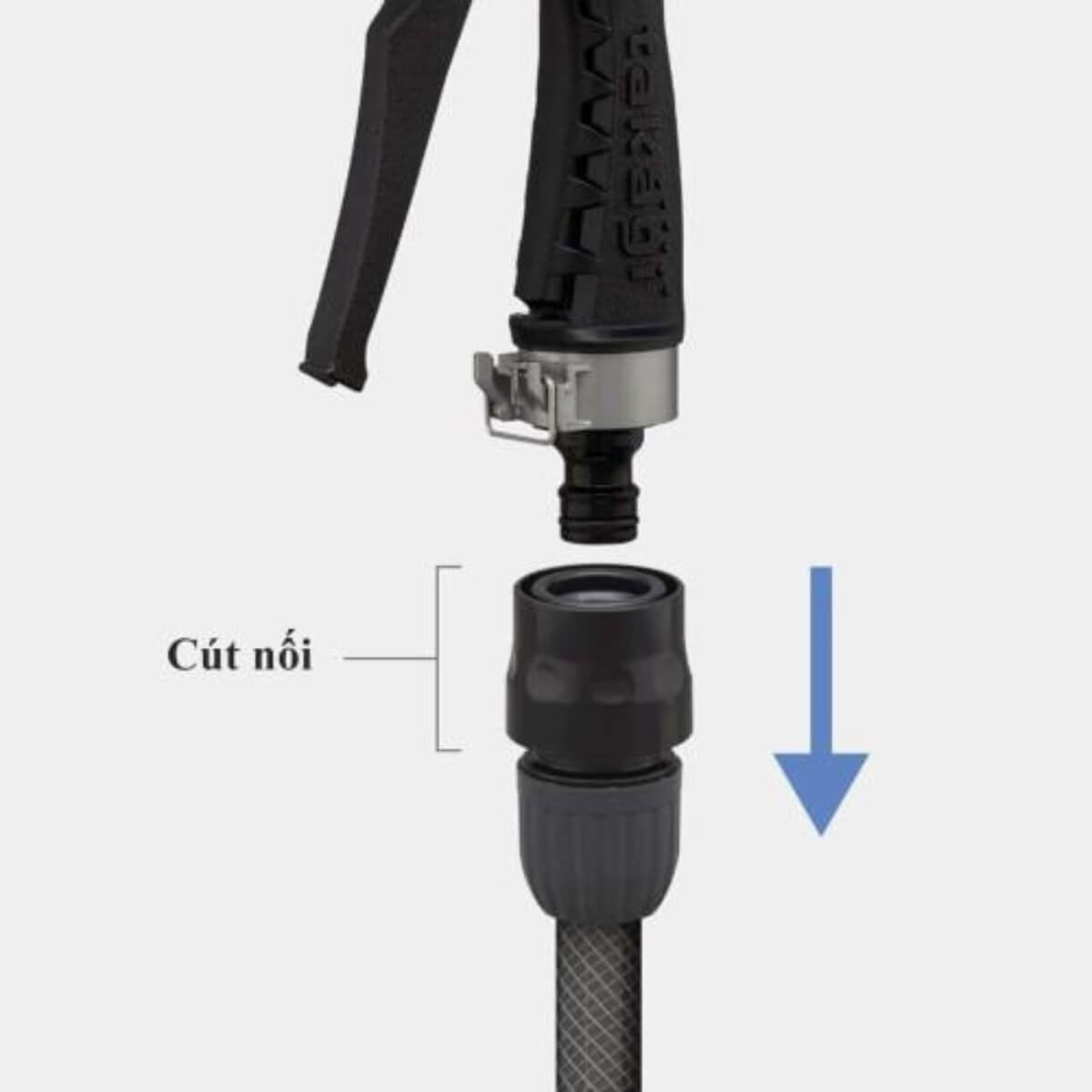 Vòi Tưới Cây Takagi Tough Gear QG555 Chính Hãng