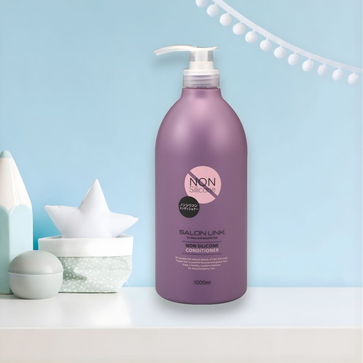 Dầu Xả Salon Link Non Silicone  1000ml 