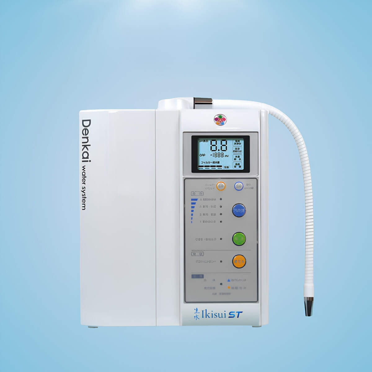 Máy Lọc Nước Ion Kiềm Denkai Ikisui ST Nhật Bản | 5 Tấm Điện Cực Platinum