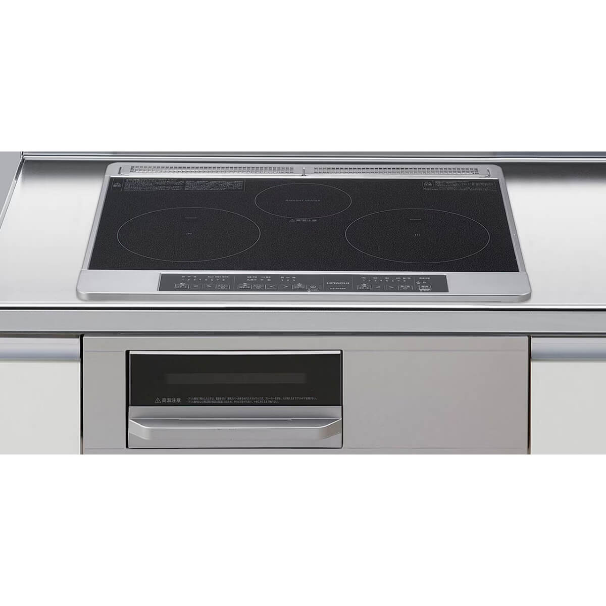 Bếp Từ Âm Hitachi HT-SK6AS Nội Địa Nhật – IH 3000W + Nướng