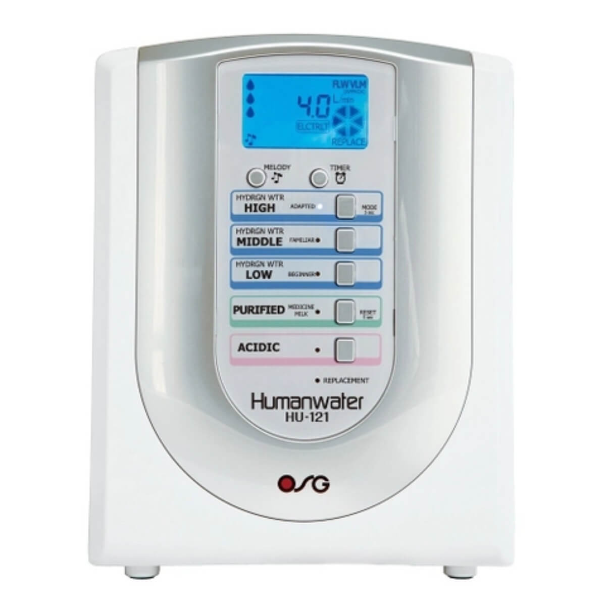 Máy Lọc Nước Ion Kiềm OSG Human Water HU-121 | Đồ Nhật Nội Địa