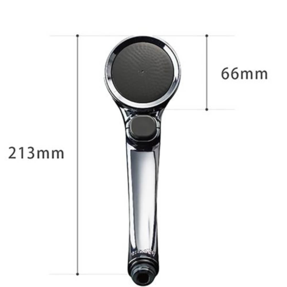 Kích Thước Vòi Sen Tắm Mạ WT Có Nút Dừng Takagi JSB122MAS Chính Hãng
