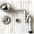 Bộ xả Chậu Rửa Bát Shigeru LE JSS-K FS Chậu Cho Bàn Đảo - Chính Hãng