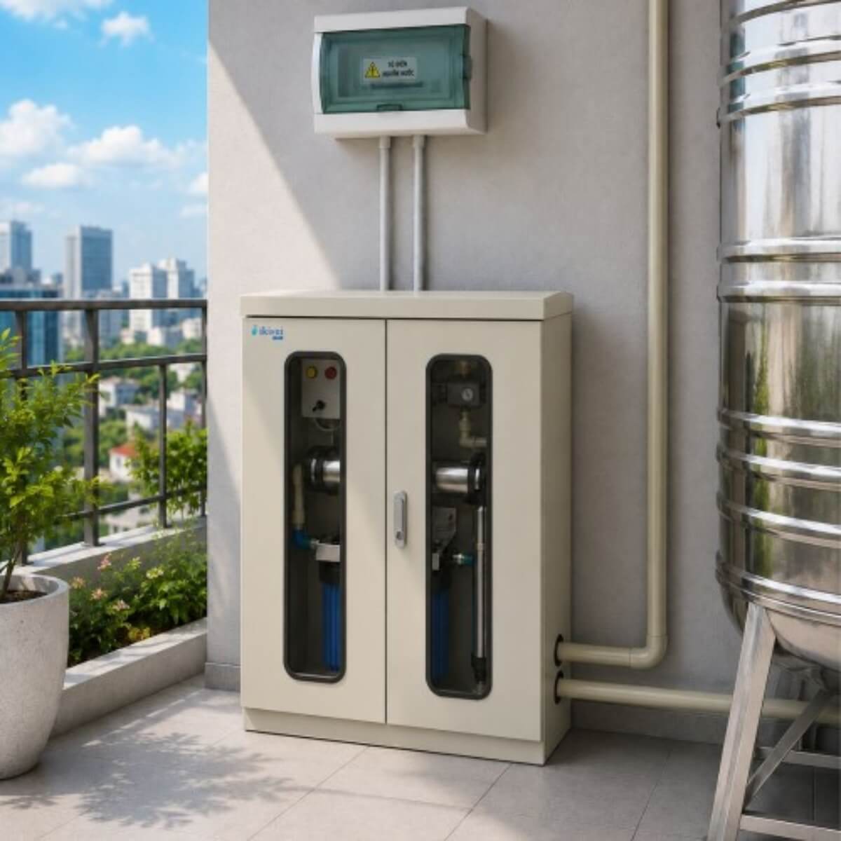 Lọc Nước Tổng IKISUI LT-1000 | 6 Tầng Lọc – Chính Hãng