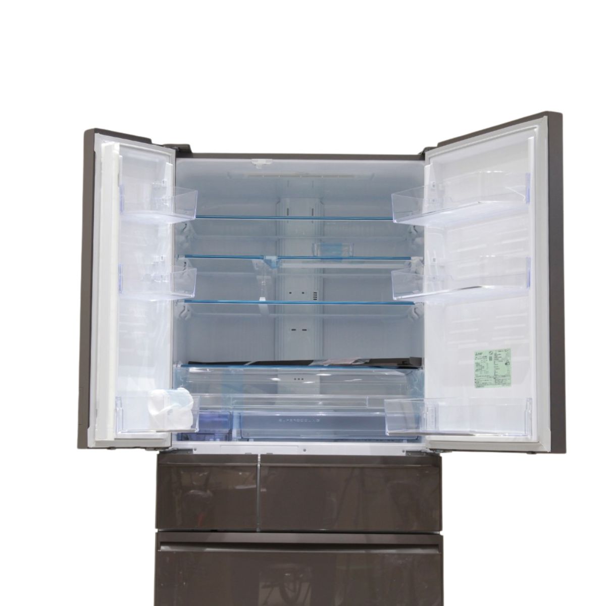 Tủ lạnh Mitsubishi 700 lít, tủ lạnh Mitsubishi 6 cửa nội địa Nhật, Mitsubishi MR-WXD70N-H Grand Amber Grey, tủ lạnh Mitsubishi cấp đông mềm -7°C.