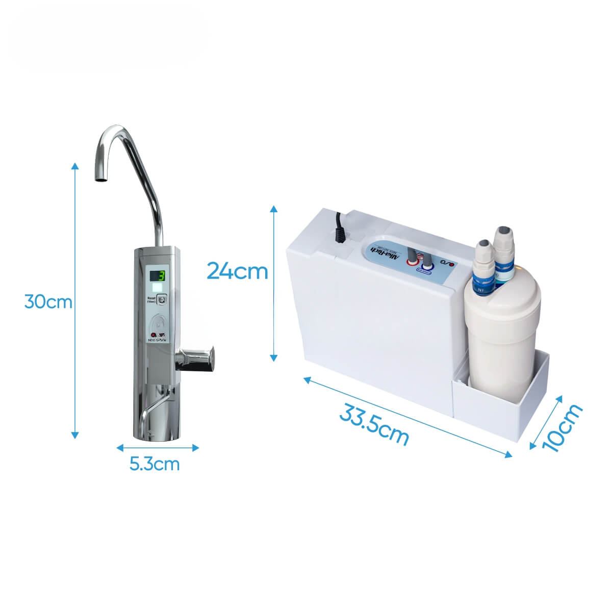 Máy Lọc Nước Ion Kiềm OSG NDX-501LM Sept Giàu Hydrogen, 7 Điện Cực