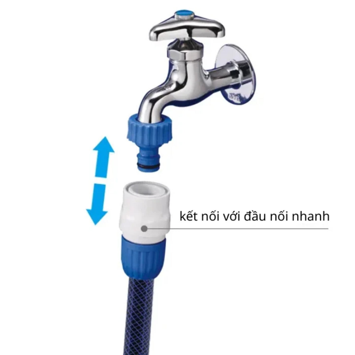 Cút Nối Vòi Takagi QG065FJ Chính Hãng