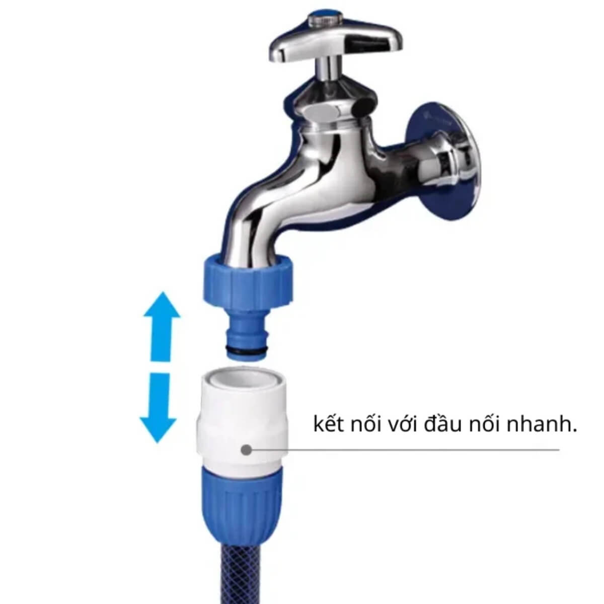 Cút Nối Vòi Takagi QG070FJ| Chuyển Ren 27mm Chính Hãng