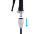 Bộ vòi tưới cây Takagi R110CGVN Compact Reel 10m màu trắng đen thiết kế giá treo tường