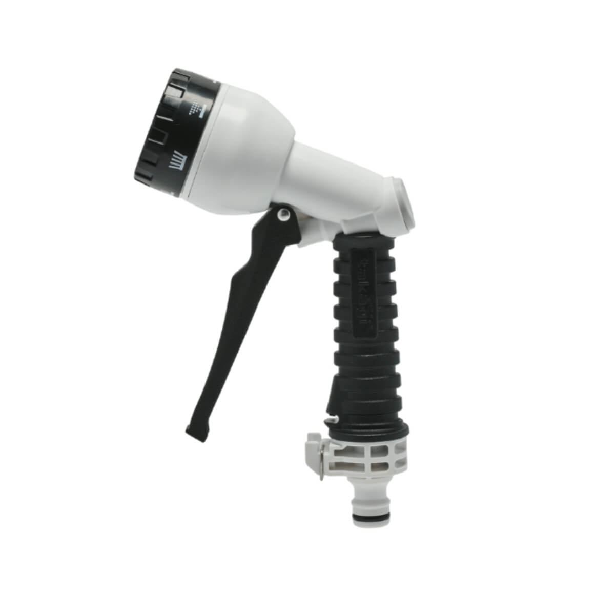 Bộ vòi tưới cây Takagi R115CGVN Compact Reel 15m màu trắng đen thiết kế giá treo tường