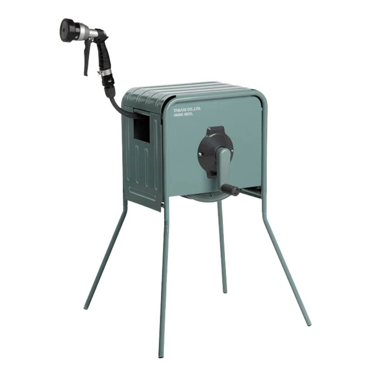 Bộ Vòi Tưới Cây Takagi RFC320GY Chân Đế Kim Loại 20m Chính Hãng