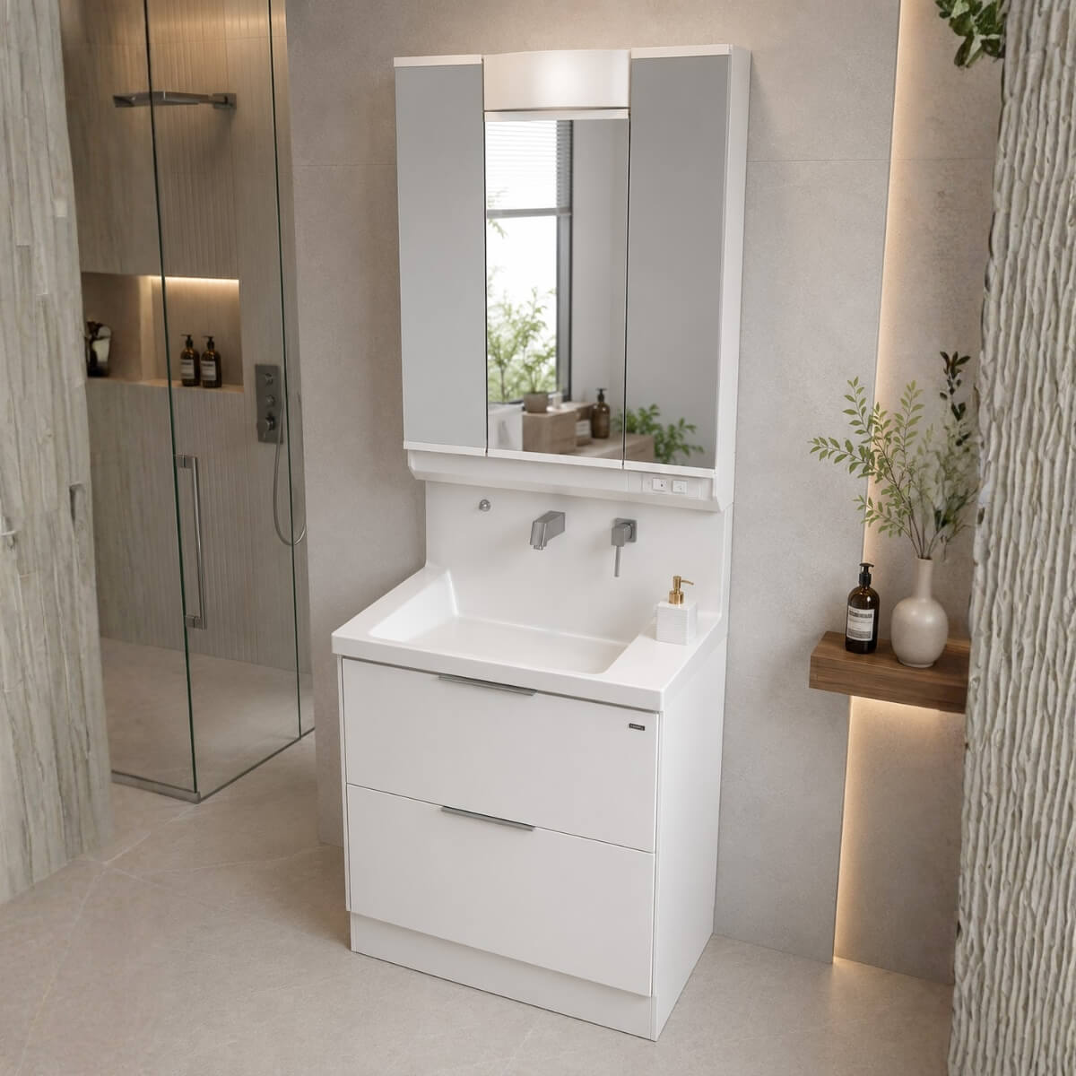 Tủ Chậu Lavabo Takara Standard S-YGR075HCA (YSW) Chính Hãng Nhật