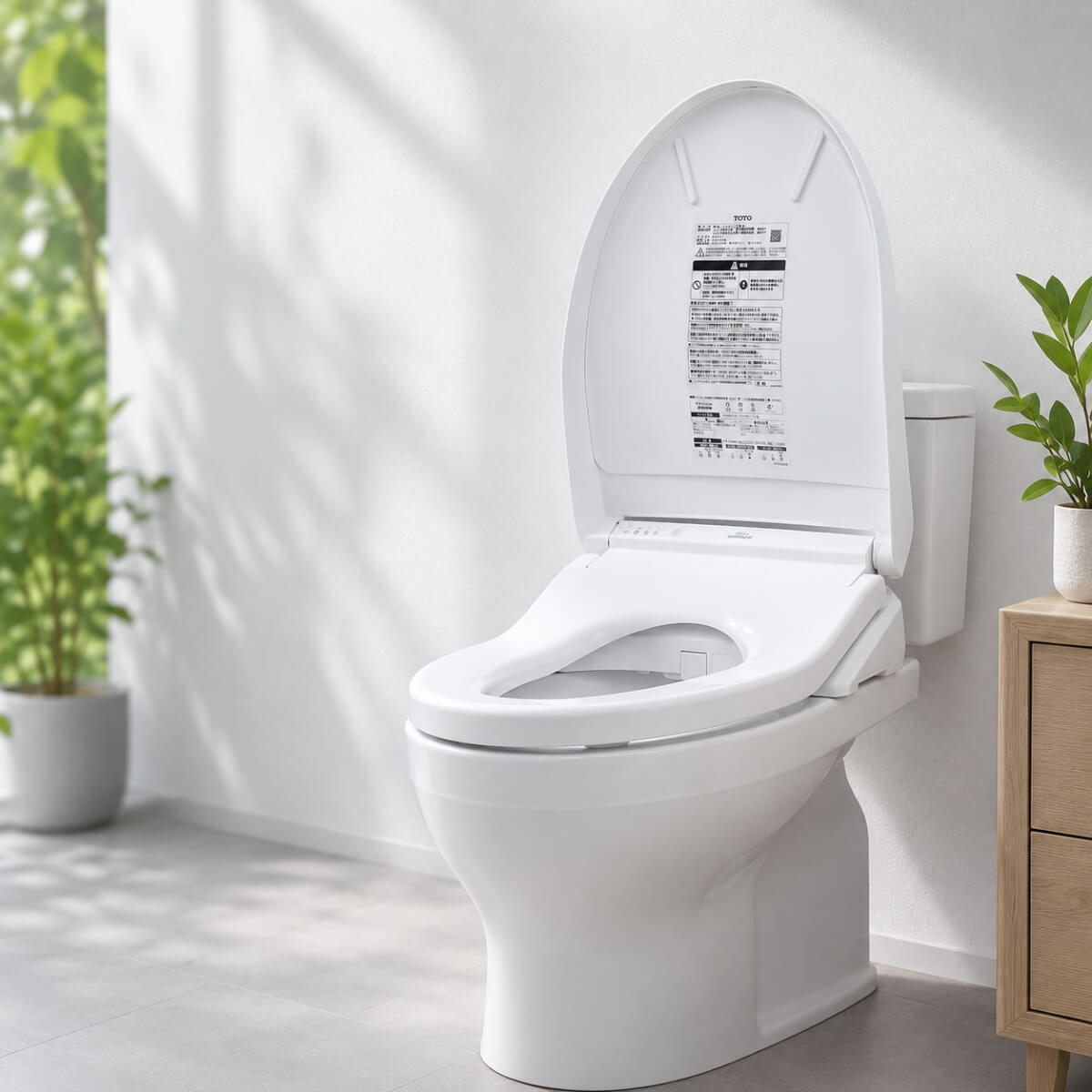 Nắp Bồn Cầu Thông Minh TOTO TCF8FKM02 Chính Hãng Nhật Bản
