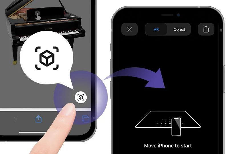 Piano AR | Bước 2