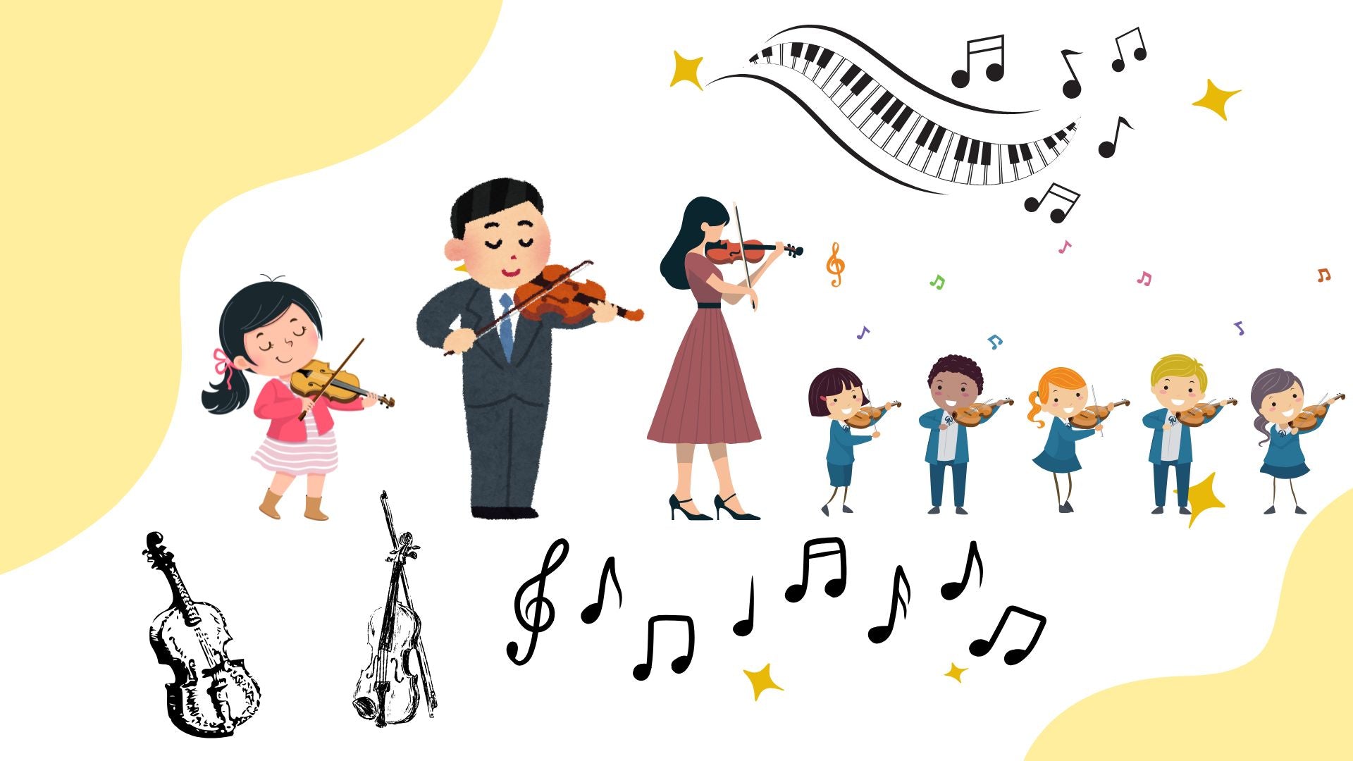 Đối tượng học khóa học Violin | Trường Âm Nhạc Yamaha Areca