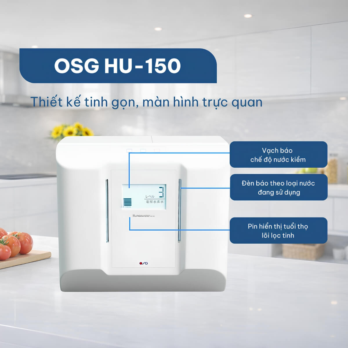 HU-150 Thiết Kế Nhỏ Gọn