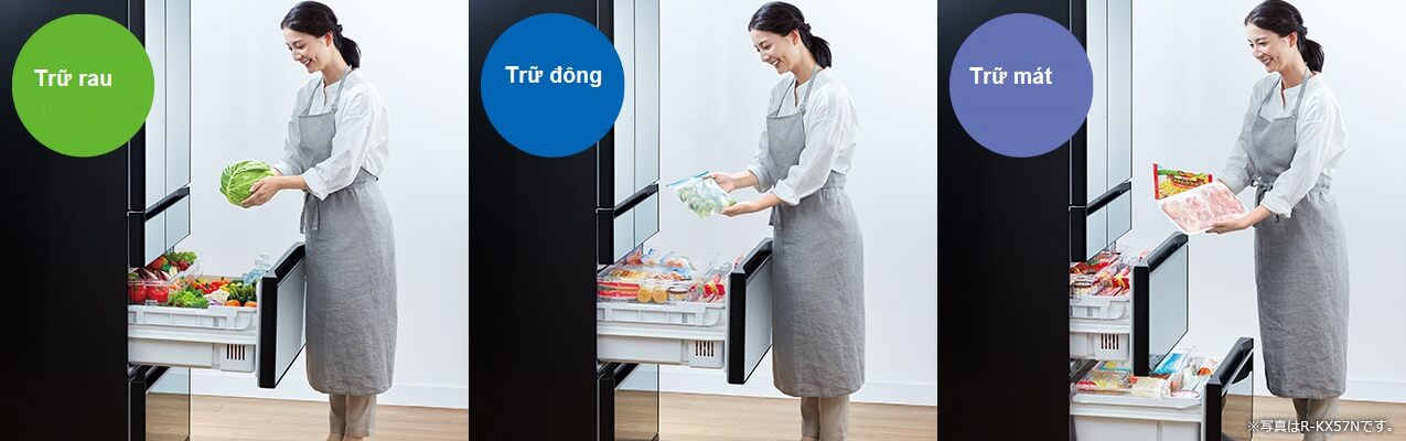 Tủ lạnh Nhật nội địa Hitachi KX Type | Just Select