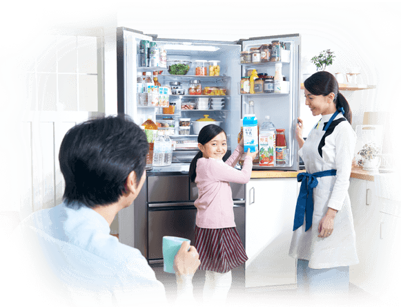 Omakase AI tủ lạnh Mitsubishi MR-WXD70J | MR-WXD70K