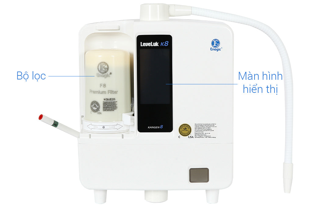 Máy Lọc Nước Ion Kiềm Kangen Enagic LeveLuk K8 | Đồ Nhật Nội Địa