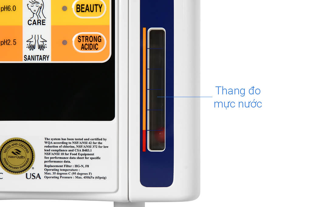 Máy Lọc Nước Kangen LeveLuk SD501 Chính Hãng | 7 Tấm Điện Cực 
