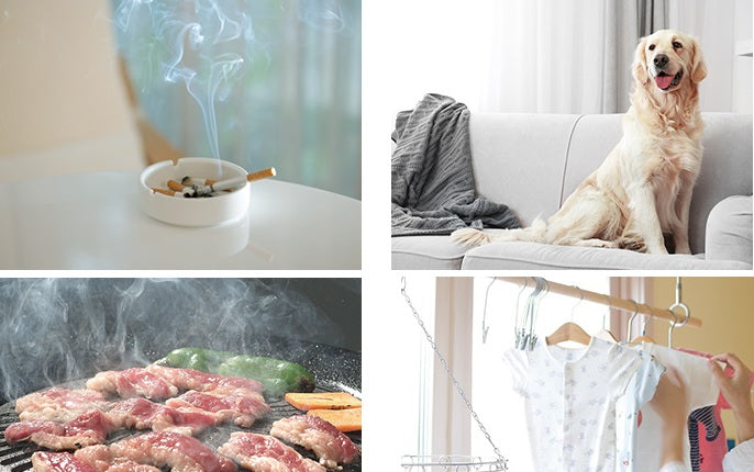 Máy Lọc Không Khí Tạo Ẩm Panasonic khử mùi