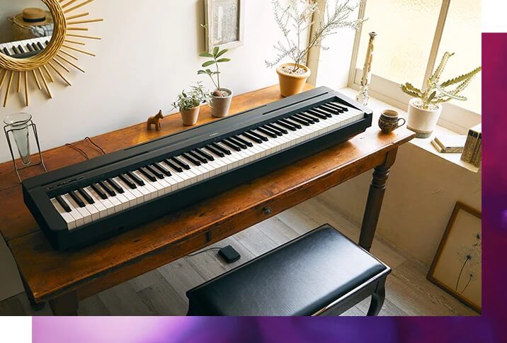 Đàn Piano Điện Yamaha P45B | Thiết Kế Tối Giản