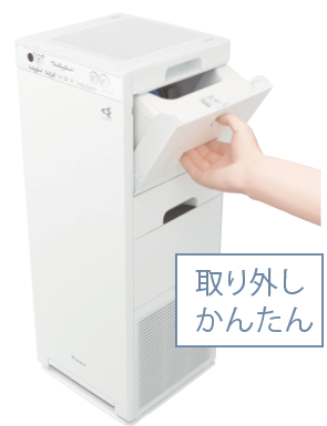 Máy Lọc Không Khí Daikin MCK50Y tháo lắp đơn giản