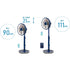 độ cao Quạt Toyotomi Fs-dh30p