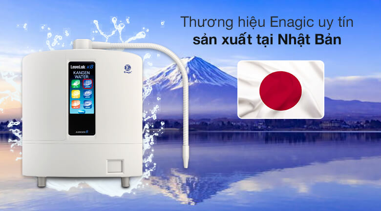 Máy Lọc Nước Ion Kiềm Kangen Enagic LeveLuk K8 | Đồ Nhật Nội Địa