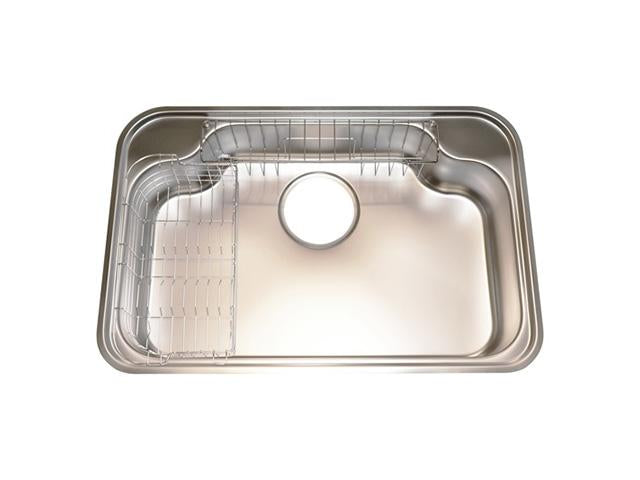 Bồn rửa chén Inox 1 hộc Shigeru IB-K FS Nhật Bản