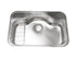 Bồn rửa chén Inox 1 hộc Shigeru GB-DK FS + Giá bát